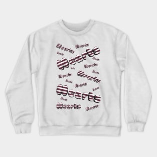 Hearts fc 3d floating Crewneck Sweatshirt